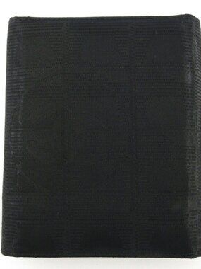 CHANEL Trans -fold Wallet Mini Wallet USED T19054